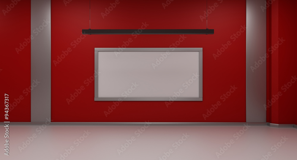 Frame on wall Frame on wall