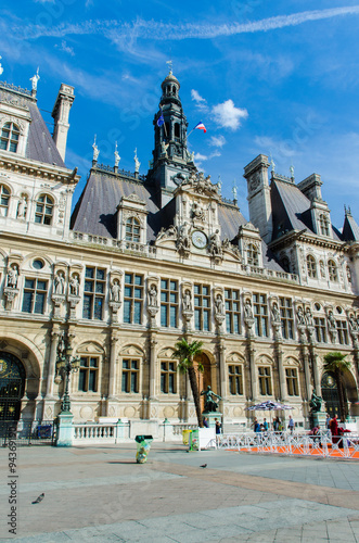 Paris - SEPTEMBER 14, 2012: Mayor Office on September 14 in