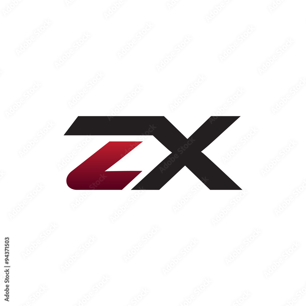 Modern Initial Logo ZX Modern Initial Logo ZX