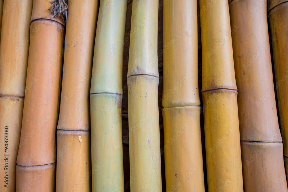 Background made of bamboo branches Background made of bamboo branches