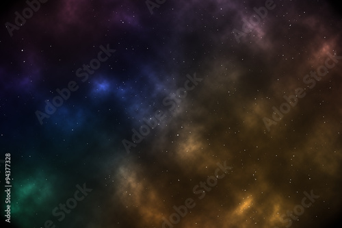 Galaxy Background / Galaxy / Galaxy Abstract Background © supparsorn