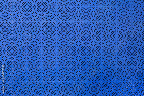 Abstract shot of a floor mat pattern