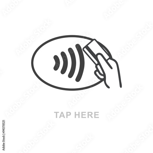 Mobile payment Tap Here