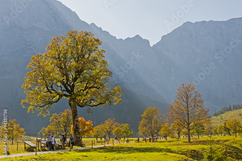 Goldener Herbst im Karwendel