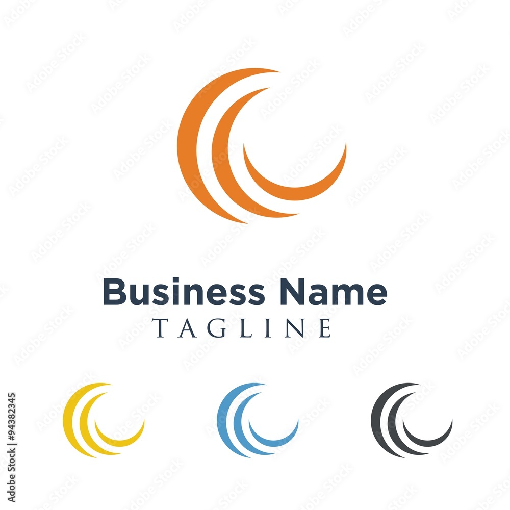 circle logo icon Vector