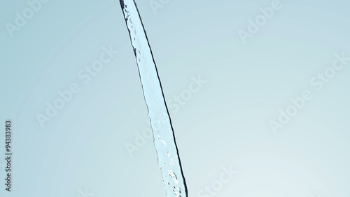Clear water flow
