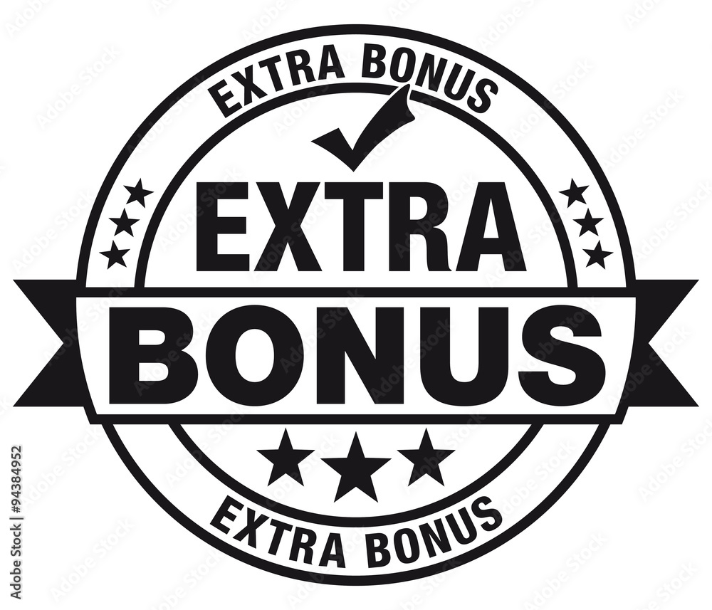 Extra Bonus Stempel Extra Bonus Stempel