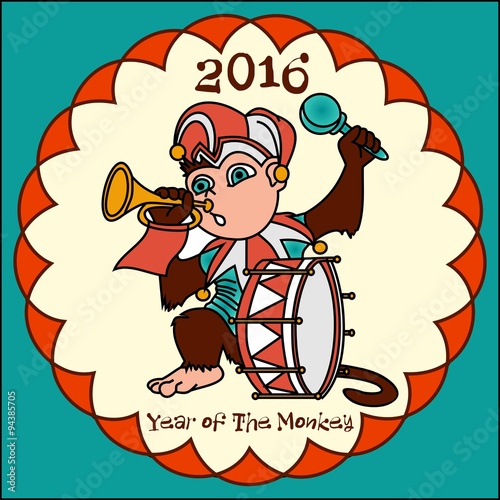 2016 год Обезьяны часть 6