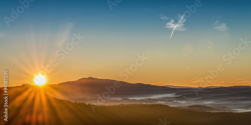 Sonnenaufgang Bayerwald © fotosmoky