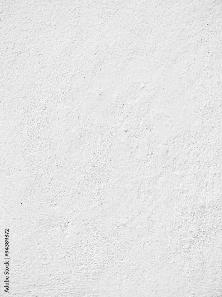 Naklejka premium Seamless white painted concrete wall texture/background