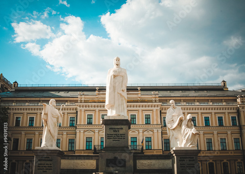 Monument to Princess Olga, St. Andrew and the Apostle Cyril  photo