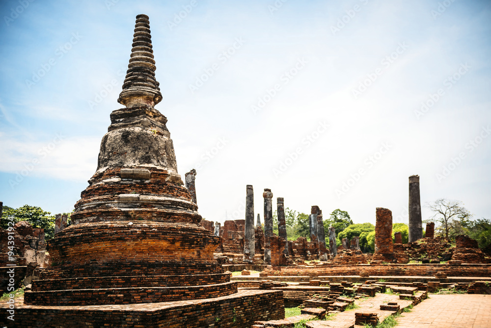 Obraz premium Historical Park, Phra Nakhon Si Ayutthaya, Thailand