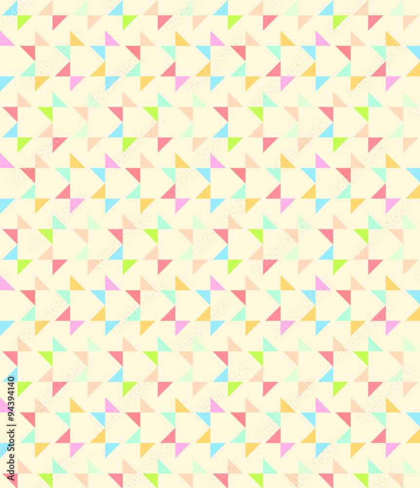 Geometric seamless pattern background with triangle and arrow. Geometric seamless pattern background with triangle and arrow.