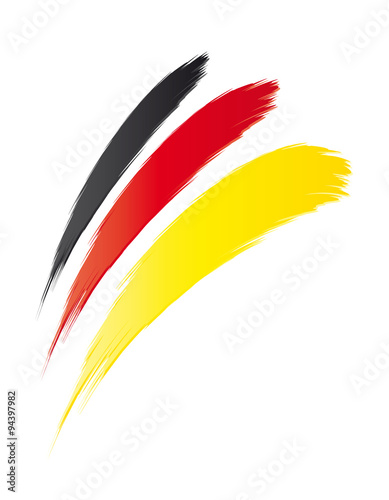 Drei Streifen, Fahne Deutschland - schwarz, rot, gold, deutsche Flagge, EU, Europa, Politik, Wahlen, Tag der Einheit, Wahljahr 2021, Neuwahlen zum Bundestag