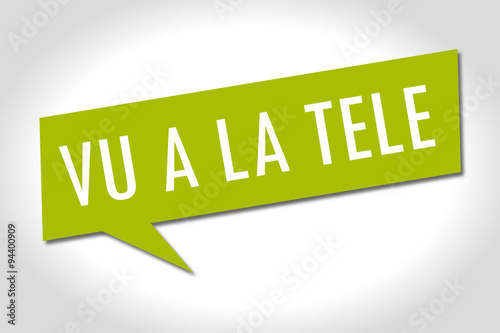Bulle : Vu a la télé