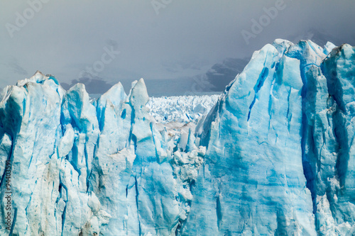 Detail of Perito Moreno glacier, Los Glaciares National Park, Patagonia, Argentina