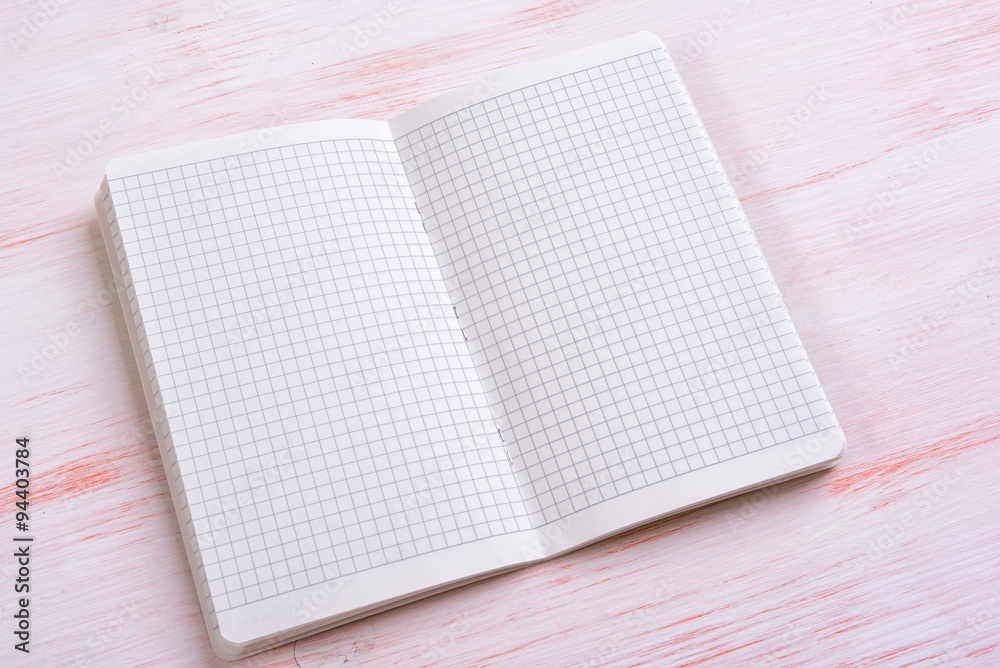 Fototapeta premium open Blank notepad
