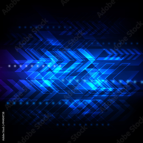 vector abstract future technology, electric telecom background