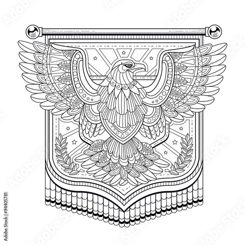 flying eagle flag