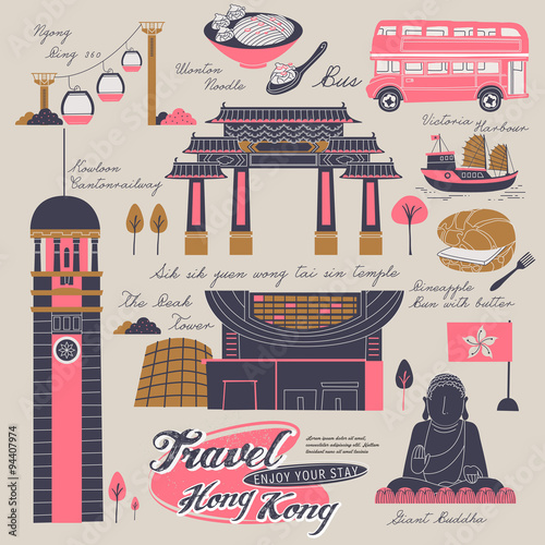 Hong Kong travel elements