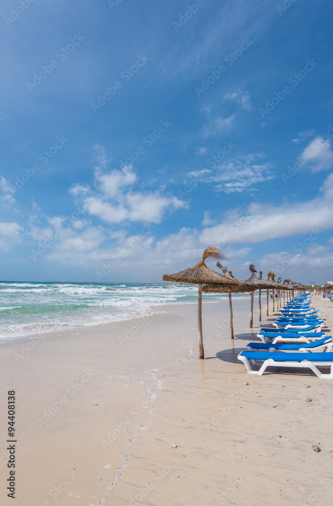 Fototapeta premium Strand Es trenc, Mallorca