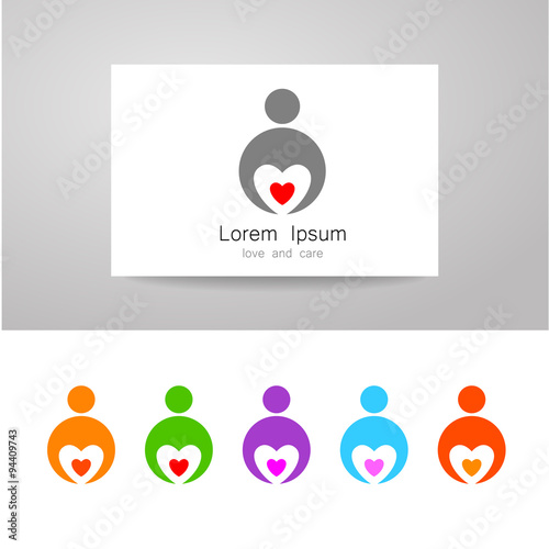 love care sign identity