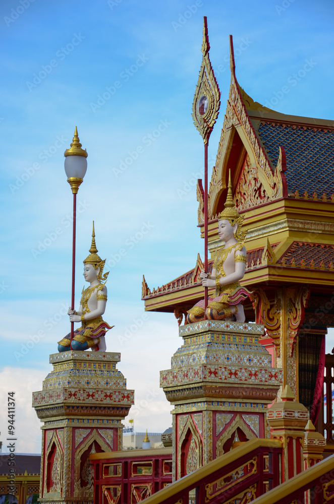 Fototapeta premium Royal funeral pyre for princess Bejaratana Rajasuda