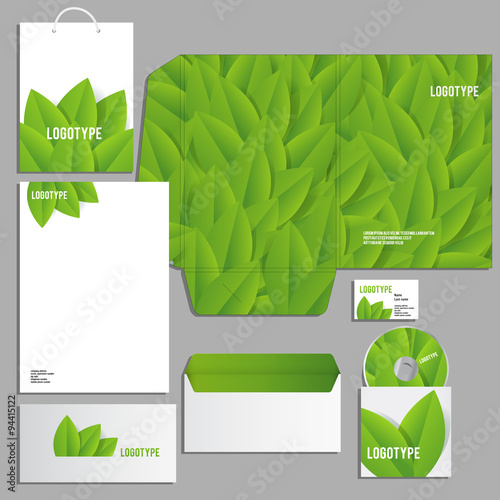 Corporate identity template.