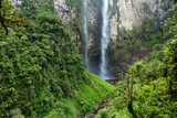 Catarata de Gocta - one of the highest waterfalls in the world, northern Peru.