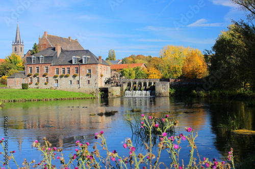 Moulin de Maroilles en automne