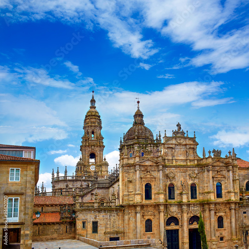 Santiago de Compostela end of Saint James Way