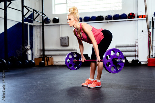 Straight Leg Deadlift exercise photo