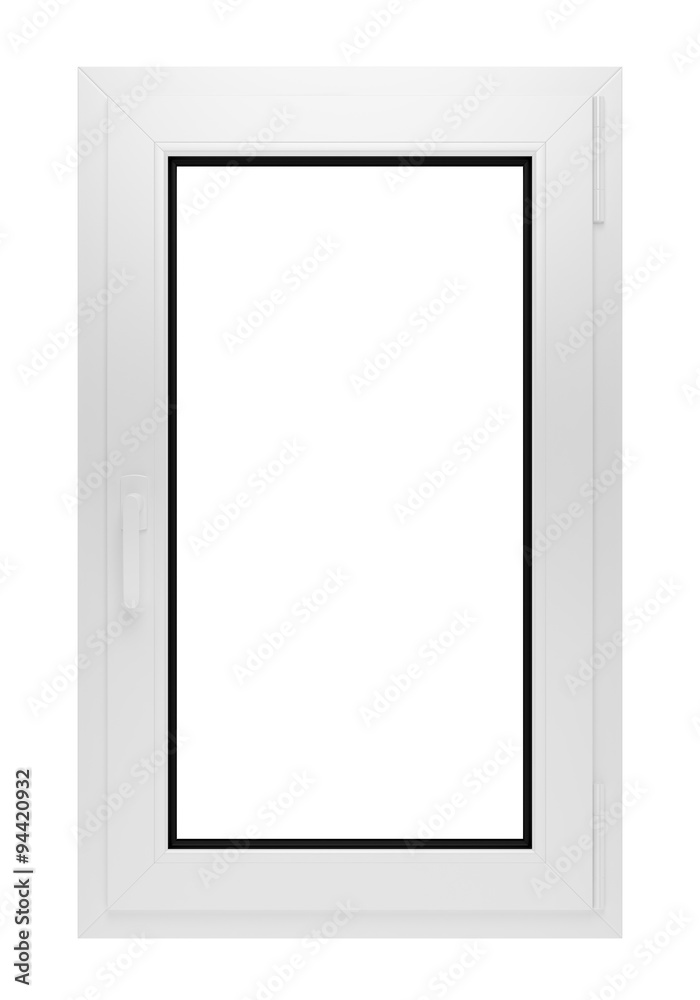 window isolated on white background window isolated on white background