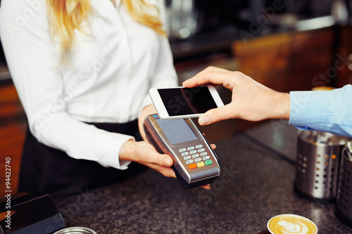 Paying with smartphone