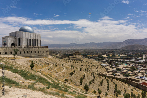 mausoleum in kabul city photo