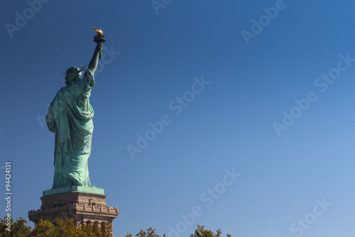 Statue of Liberty from back