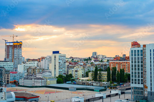 Kiev downtown skyline, Ukraine