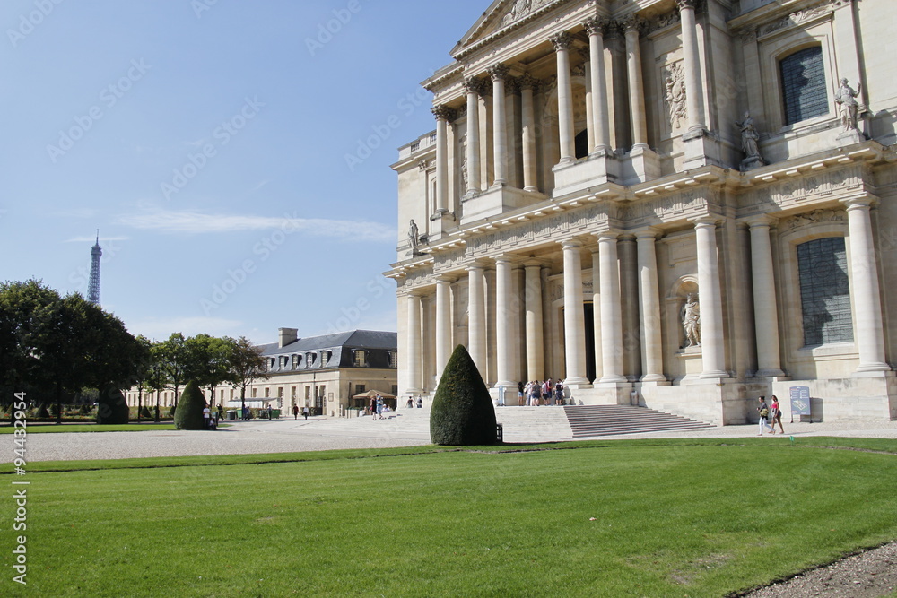 Fototapeta premium Jardin des Invalides à Paris