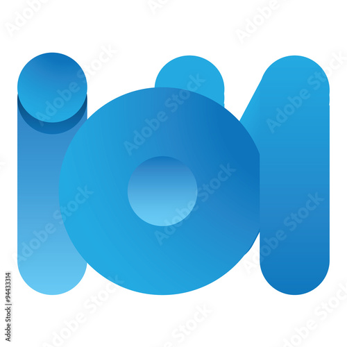 Icon symbol load ion word