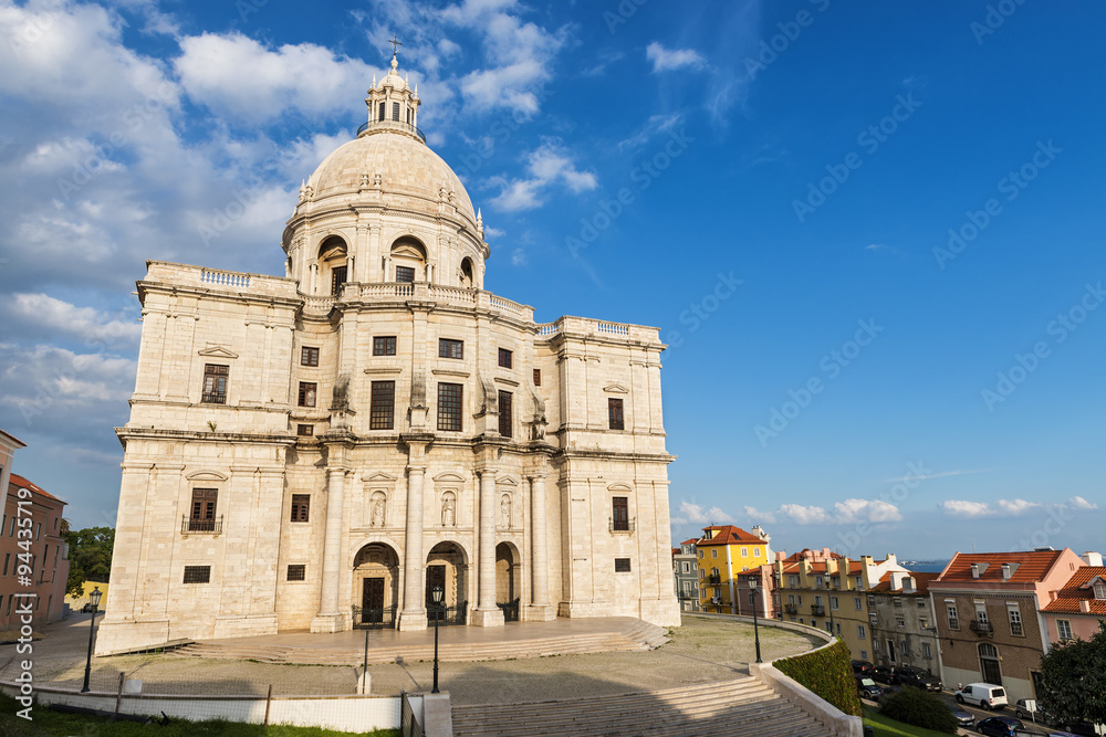 The Santa Engracia Church or National Pantheon in Lisbon, Portugal