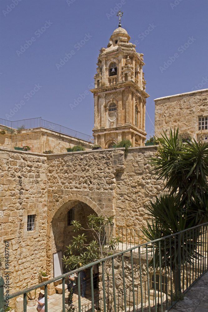 Monastery of the Holy Cross in Jerusalem,Israel