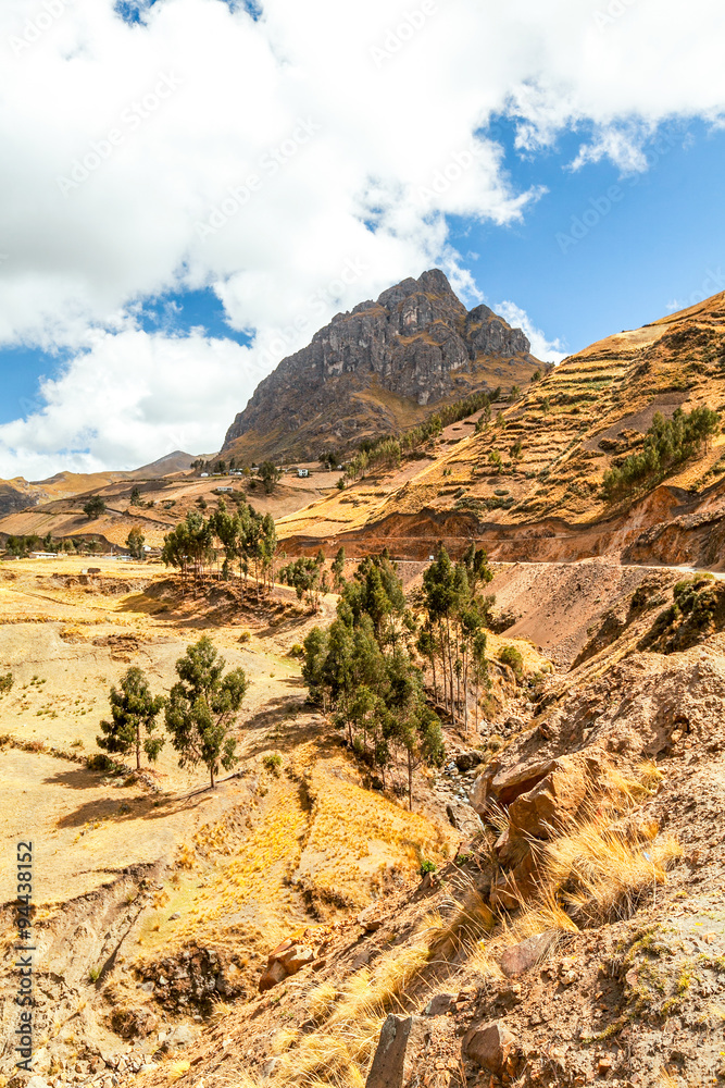 Discover the iconic Andean landscape within the Ecuadorian Cordillera presented in a vertical format capturing the majestic beauty of the region's mountainous terrain Discover the iconic Andean landscape within the Ecuadorian Cordillera presented in a vertical format capturing the majestic beauty of the region's mountainous terrain