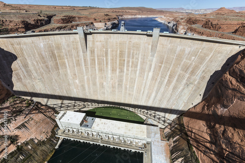 Glen Canyon Dam on the Colo...