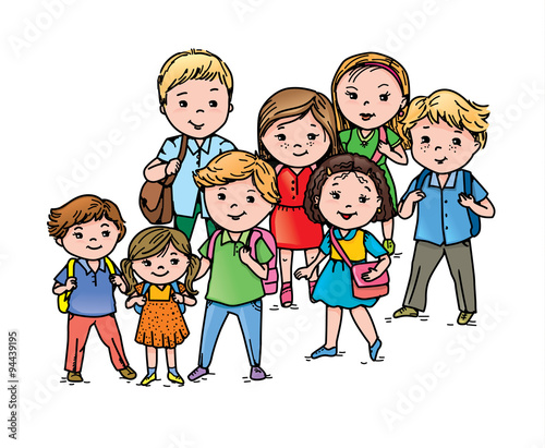 Pupils different ages