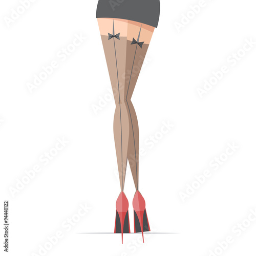 legs female back