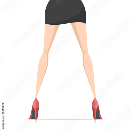 legs female back