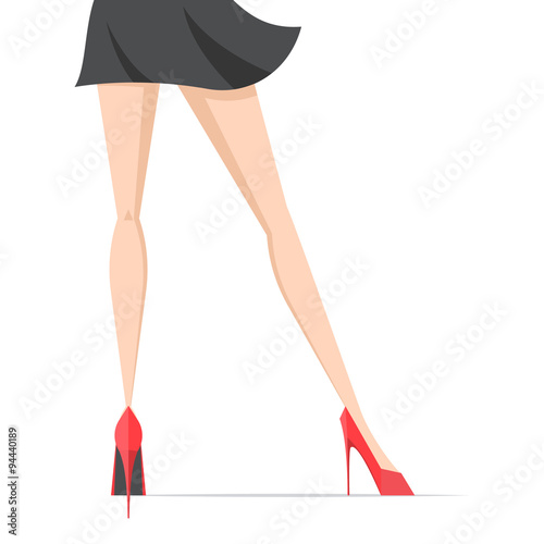 legs female back