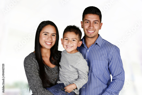 Hispanic Family Together