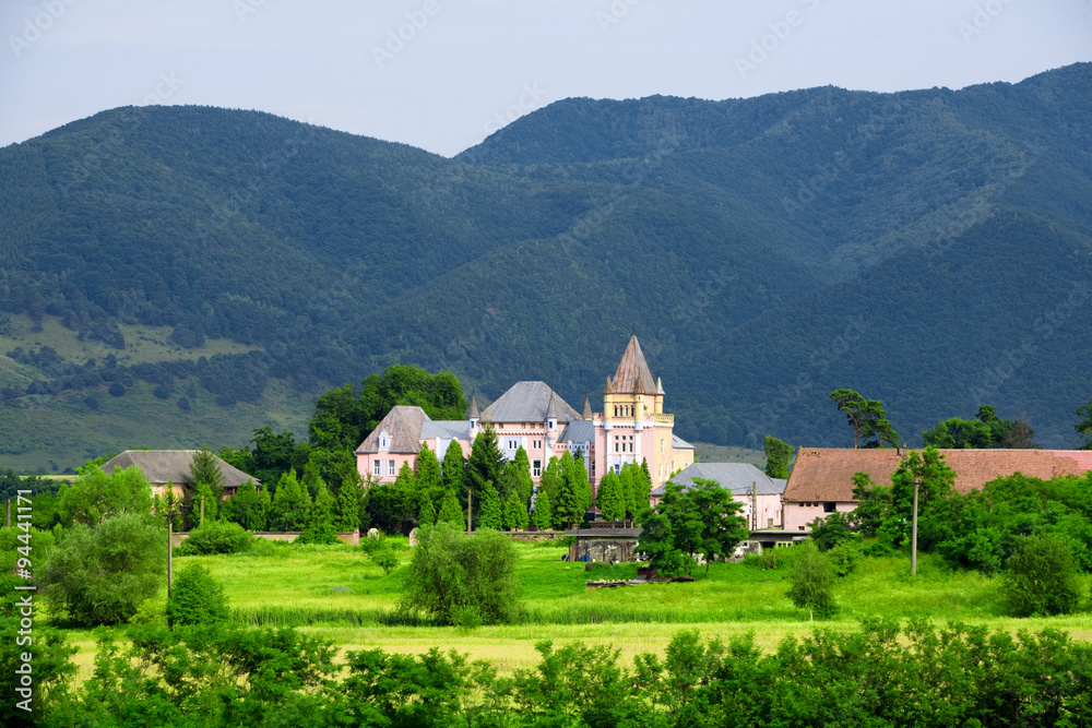 Kendeffy Castle In Transylvania Romania