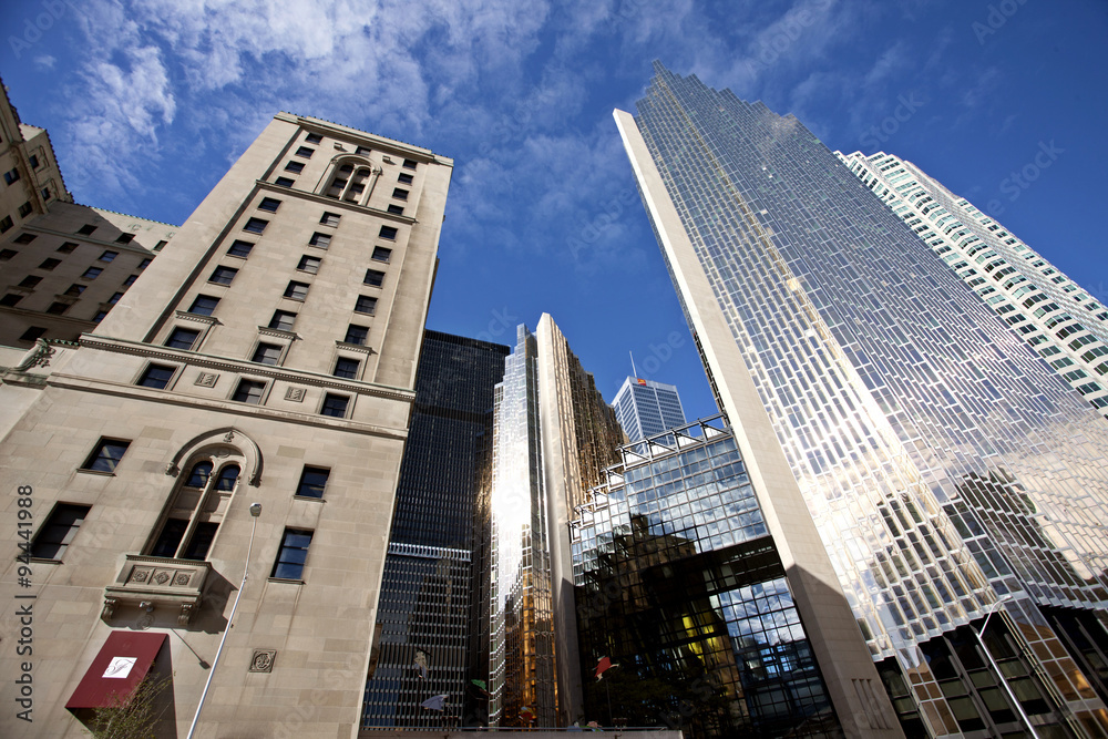 Fototapeta premium Toronto Downtown Royal York Hotel